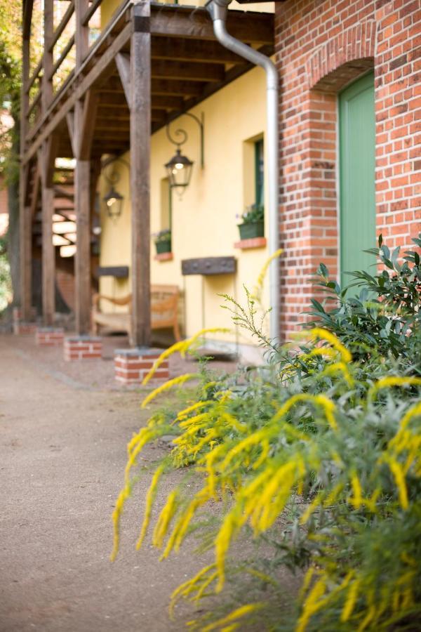 Gasthaus Und Pension "Zum Hauenden Schwein" Wörlitz Exterior foto